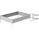 Galvanized raised bed "Jarus"