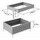 Galvanized raised bed "Jarus"